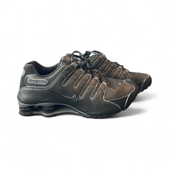 Nike Shox NZ Flint Gray Athletic Shoes Sneakers Men’s Size 9.5 366363-006
